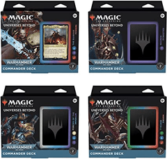 Universes Beyond - Warhammer 40,000 Commander Decks (Set of 4)